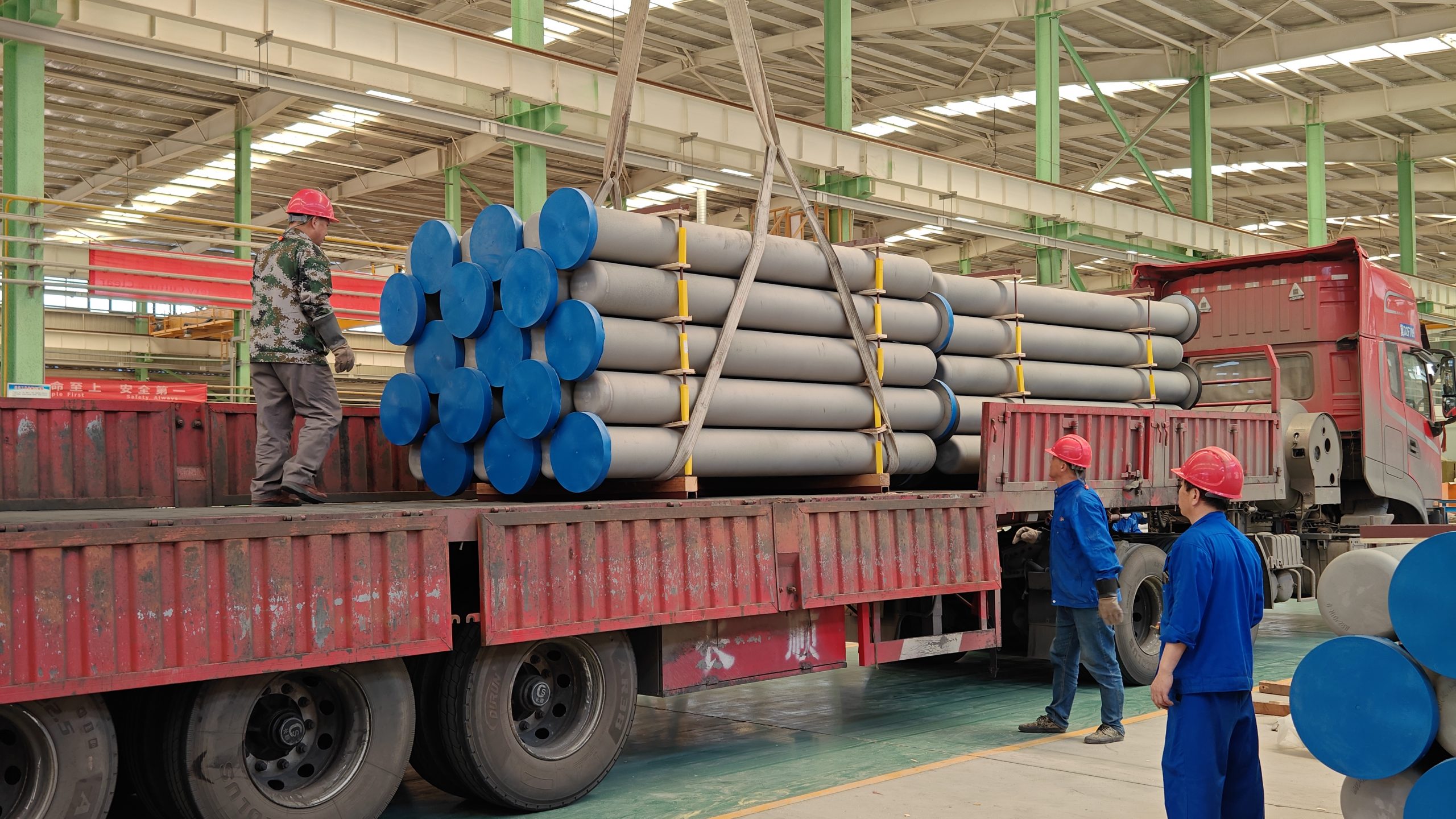 Yantai Best Furnace Tube Co.,Ltd. Announces Successful Delivery of Radiant Tubes to Zhongpu(Handan) Steel for Equipment Renewal
