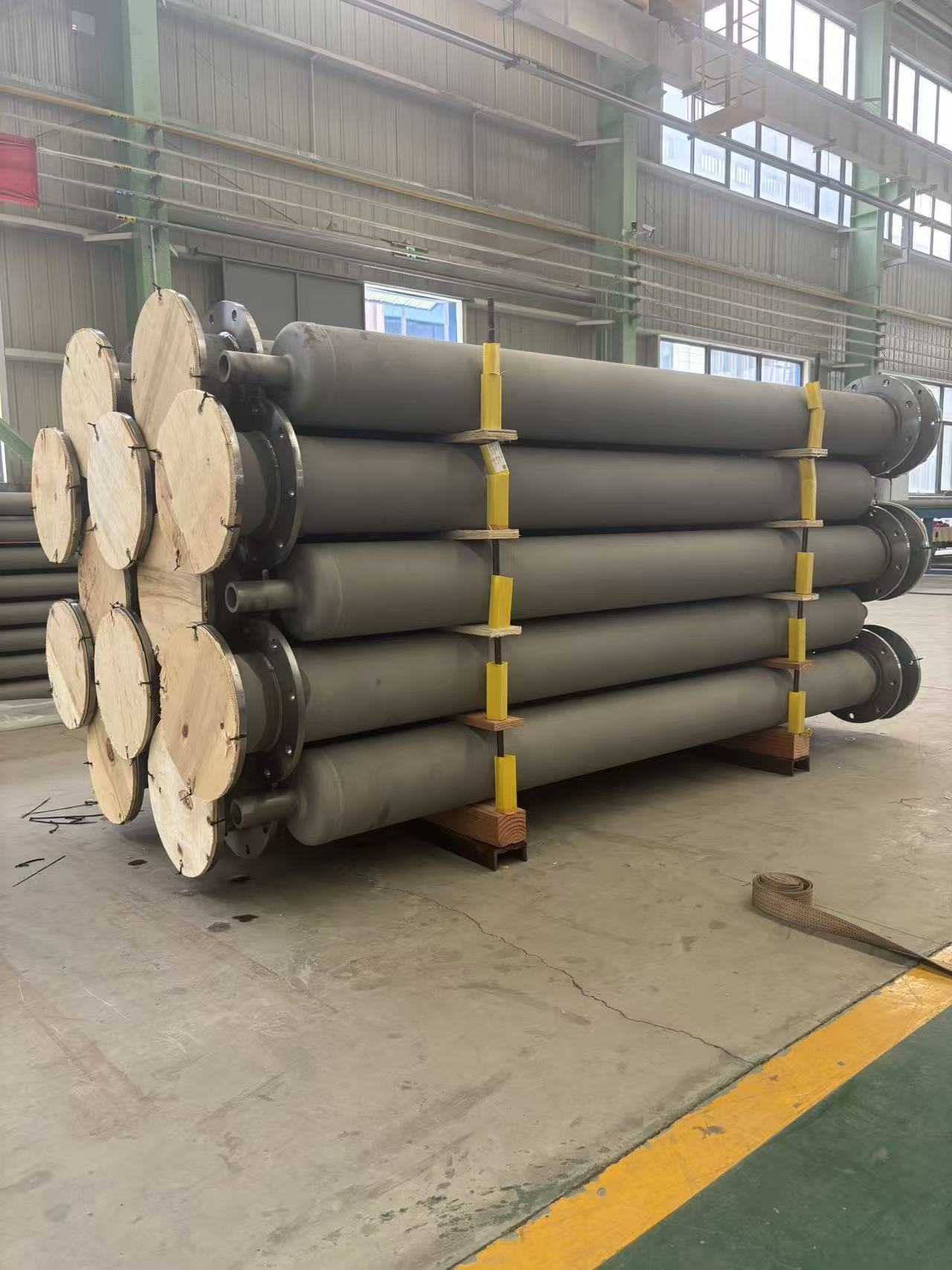 Yantai Best Delivers Radiant Tubes for Shougang Group. Yantai Best Delivers Radiant Tubes for Shougang Group.